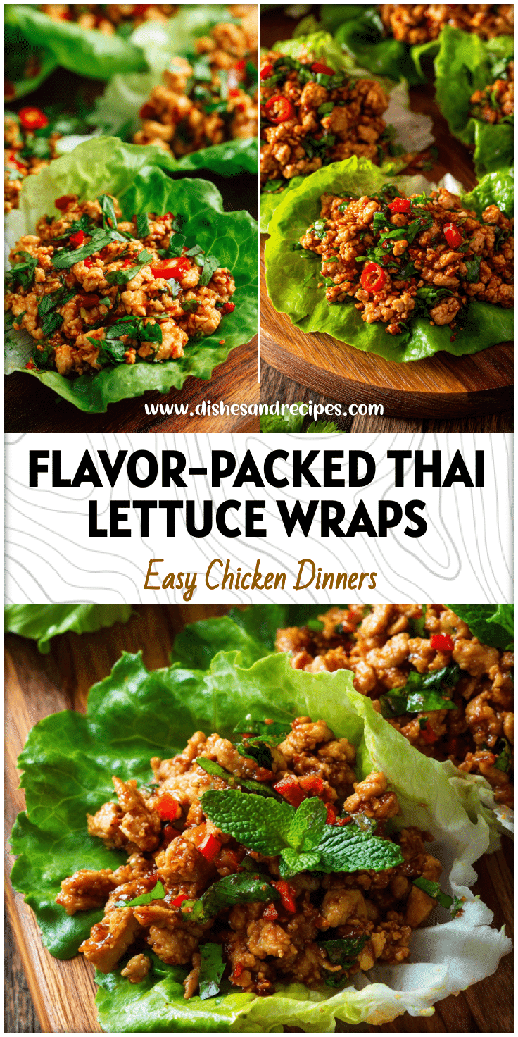 Thai Chicken Lettuce Wraps Recipe – A Flavorful Fitness Meal